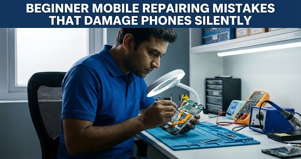 Beginner Mobile Repairing Mistakes That Damage Phones Silently (Must Avoid)